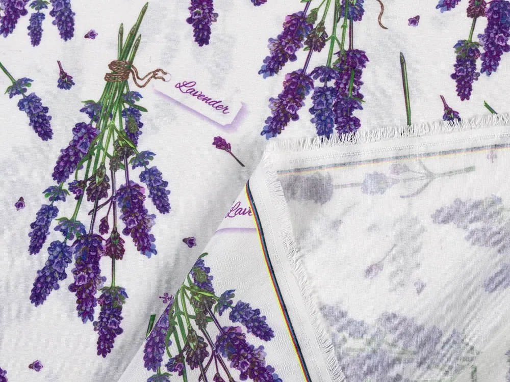 Dekoračná látka PML-084 Lavender - šírka 150 cm