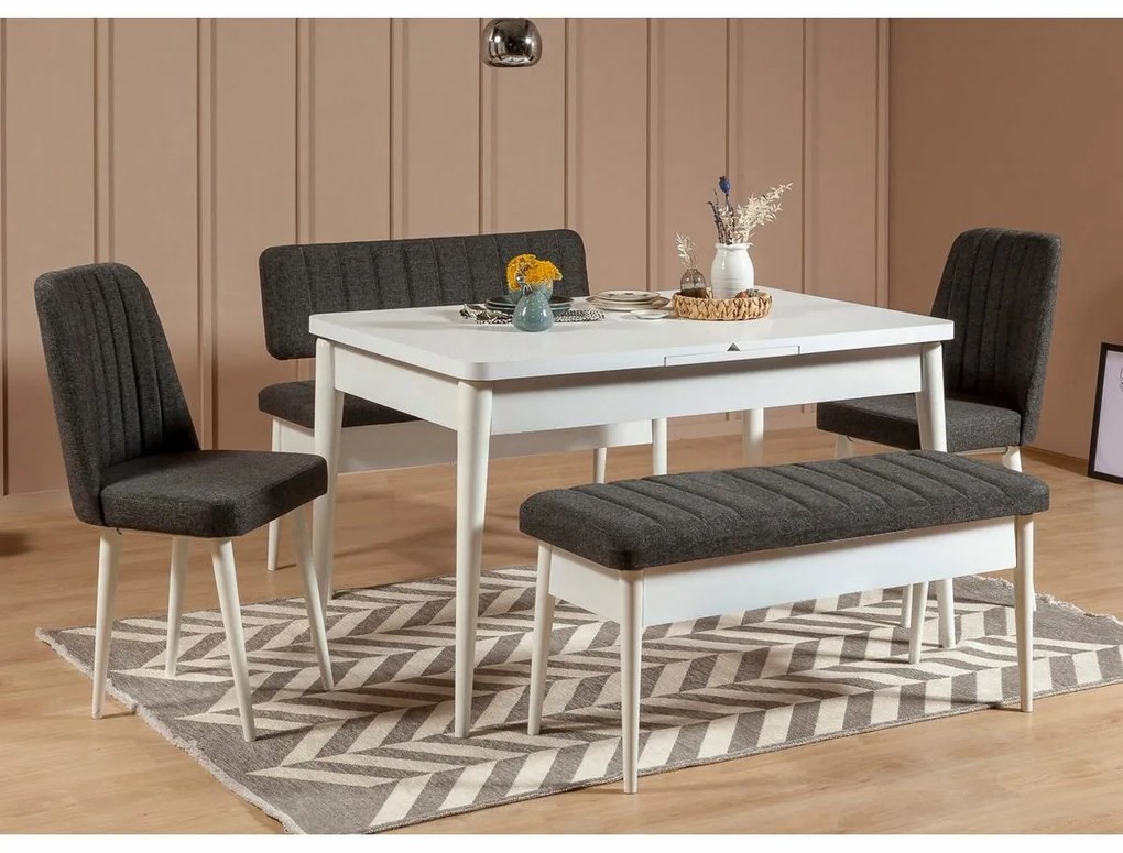 Lavica Vina Anthracite and White