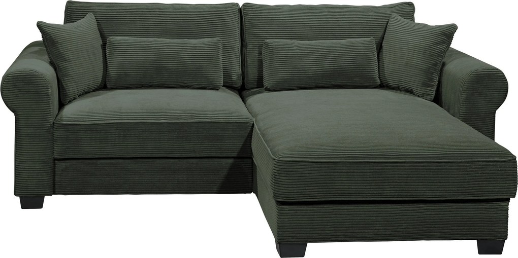 XXXLutz ROHOVÁ SEDAČKA, textil, tmavozelená MID.YOU - Sedačky - 002220051705