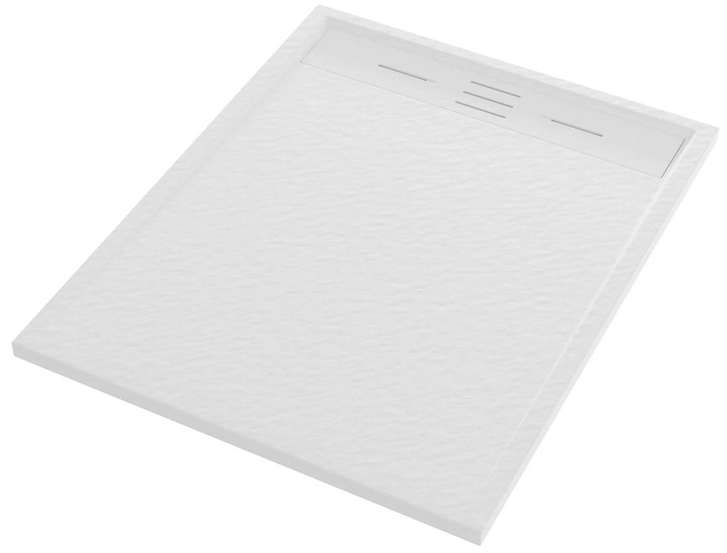 Gamma Erga Almac, SMC sprchová vanička 100 x 80 x 3 cm, biela, ERG-GMA-AL-80100