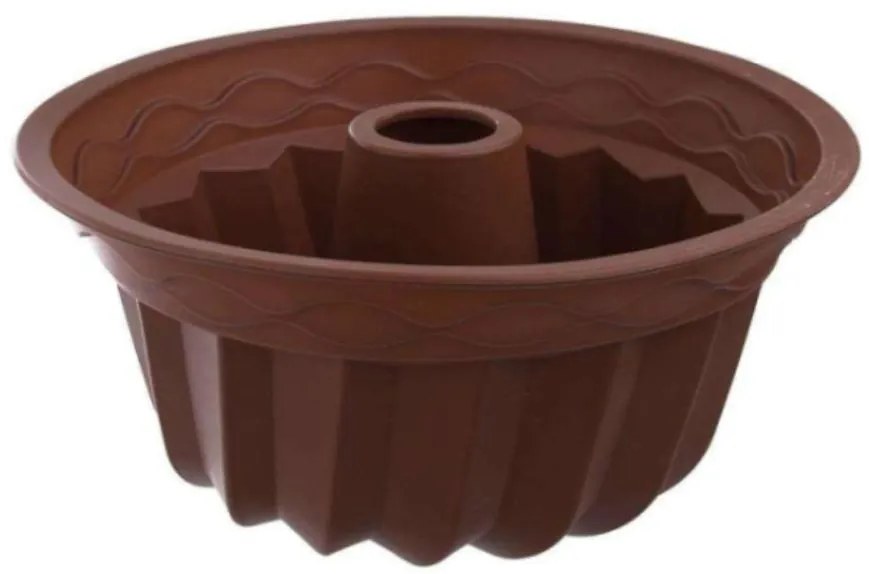 Forma silikónová bábovka hnedá