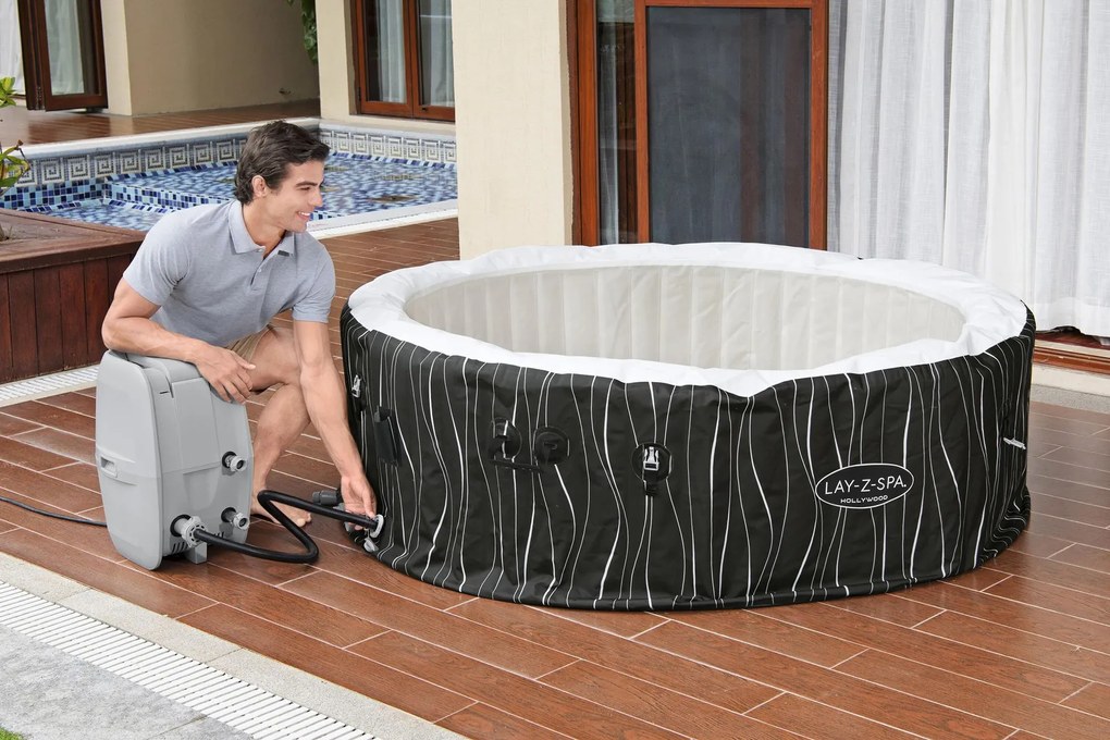 Bestway LAY-Z-SPA HOLLYWOOD AIR JET JACUZZI 196 X 66 CM