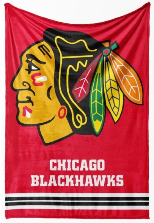 Deka NHL Chicago Blackhawks Essential 150x200 cm