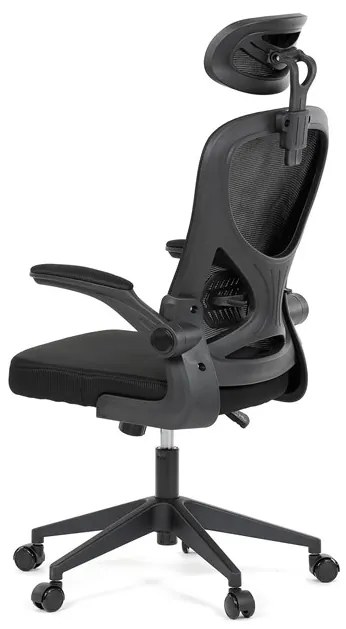 Autronic BONTEC Kancelárska stolička, hojdací mechanizmus, čierna, KA-K2021 BK Farba: Čierna