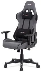 Autronic BONTEC Herné kreslo, hojdací mechanizmus, sivá, KA-F05 GREY Farba: Šedá