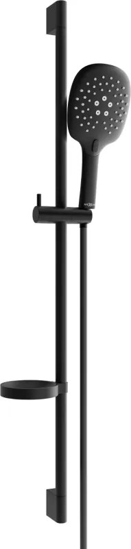 Mexen sprchový set DS22, čierna, 785224583-70