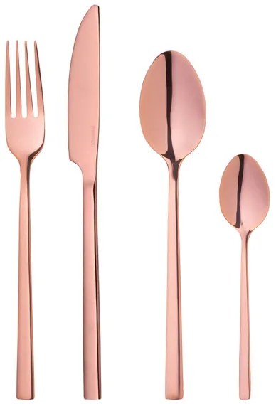 Ernesto®  Súprava misiek z nehrdzavejúcej ocele, 3-dielna + Príbor z ušľachtilej ocele, 16-dielna súprava  (800006909)