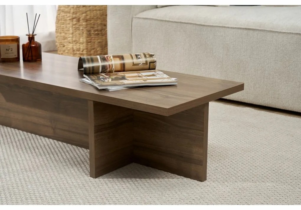 Konferenčný stolík Harbor Walnut