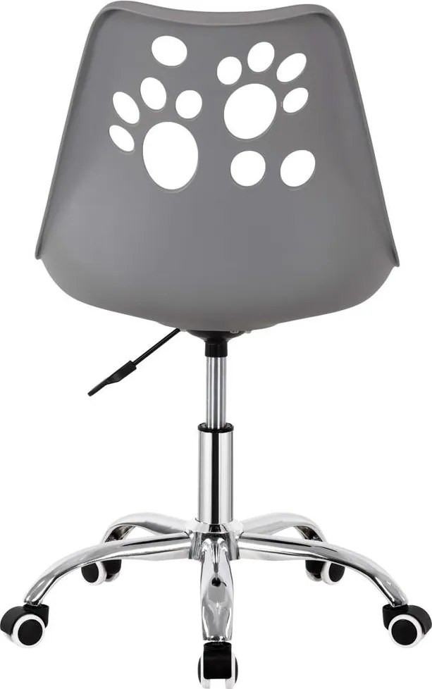 Otočná kancelárska stolička Springos HF0041 - sivá