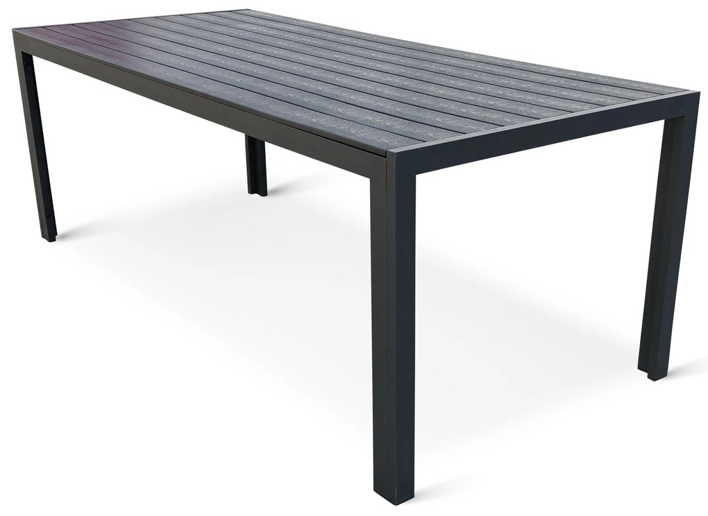 Bezúdržbový kovový stôl Viking XL 190cm