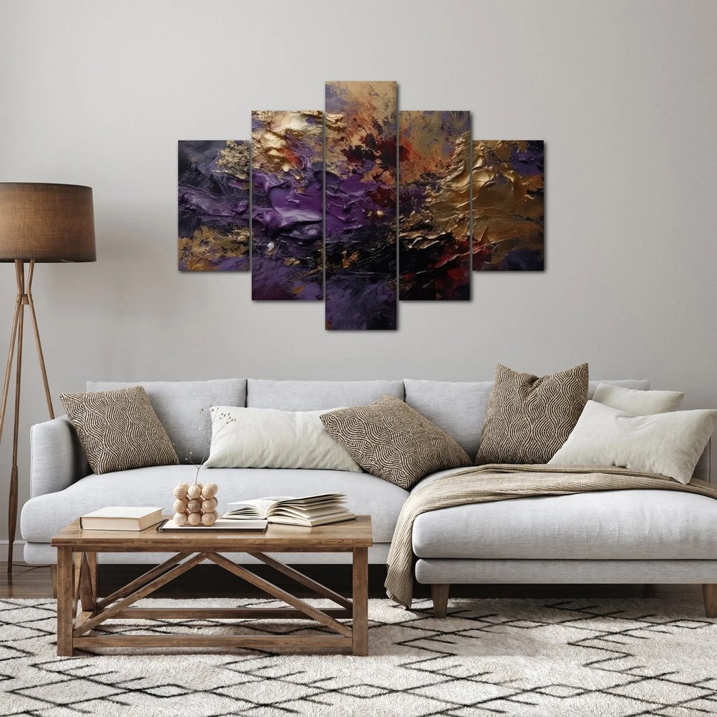 Obraz - Textúrovaná abstrakcia (150x105 cm)