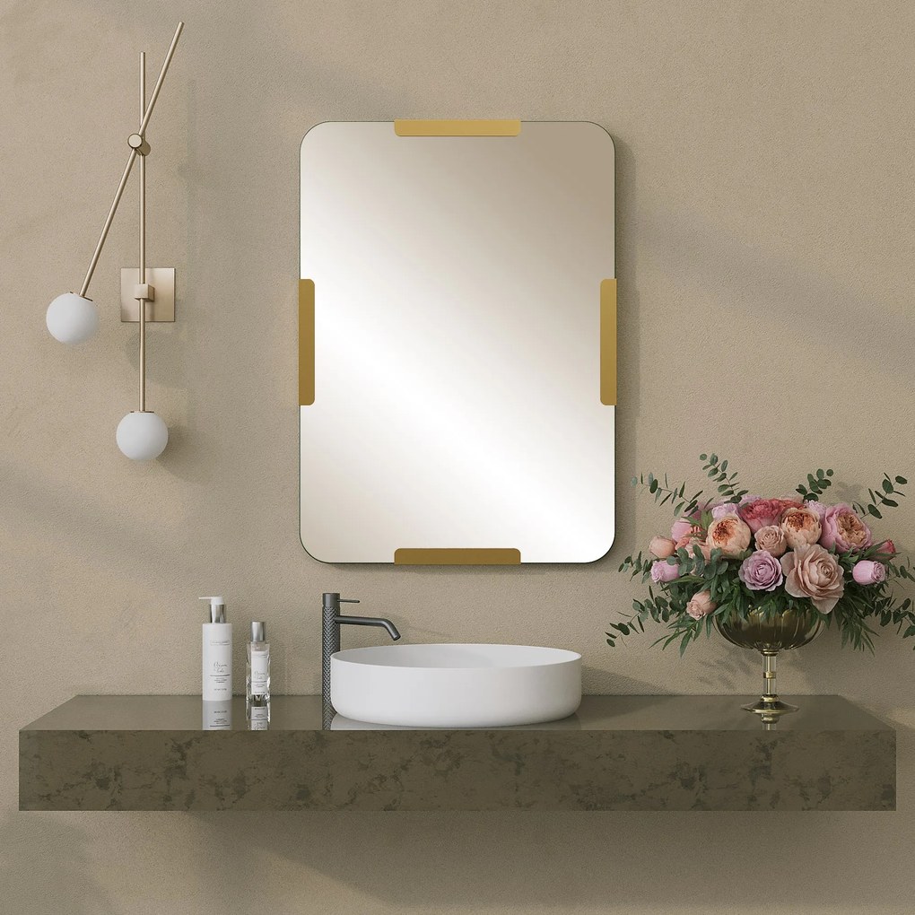 Pera Mirror - Gold