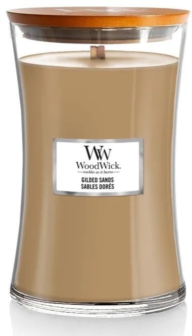 WoodWick Vonná sviečka WoodWick – Gilded Sands 609 g