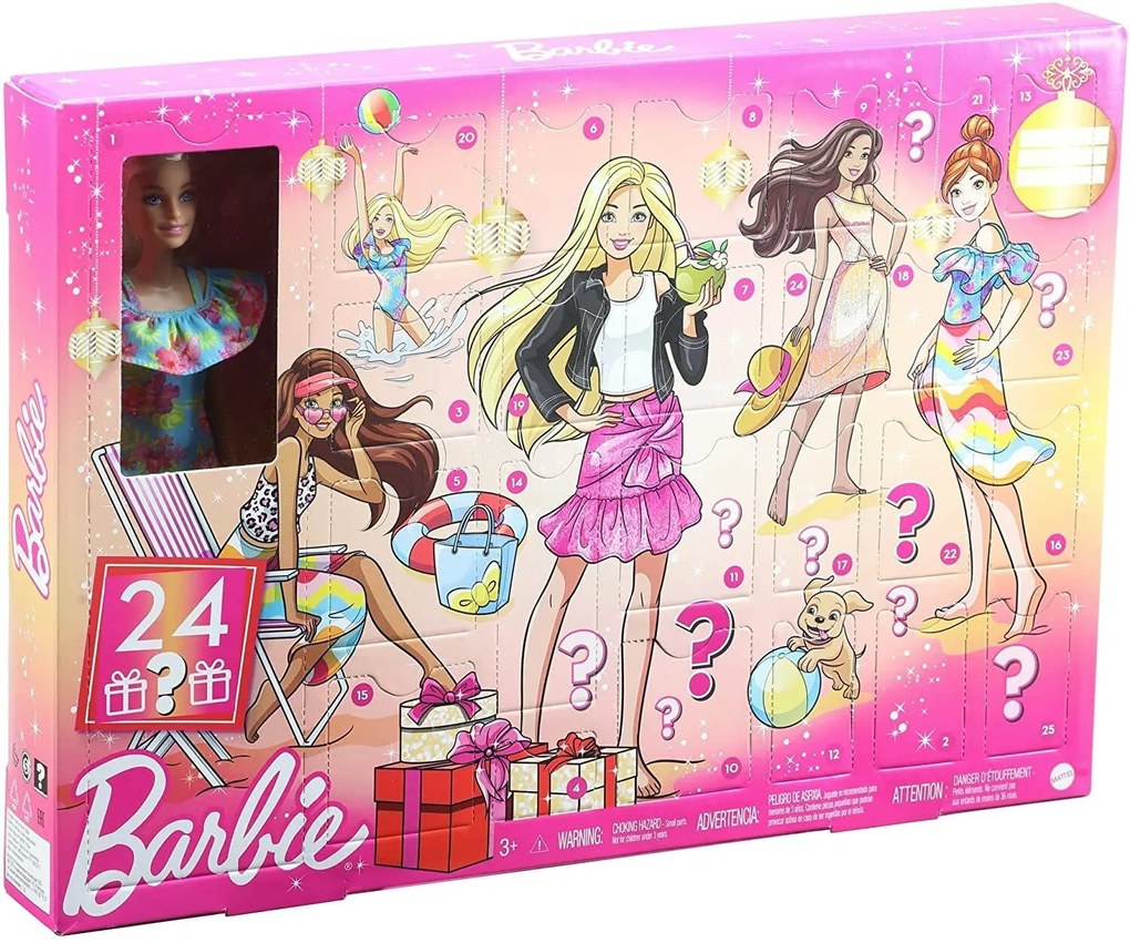 Spin Master Mattel Barbie Adventný kalendár GXD64 25GXD64