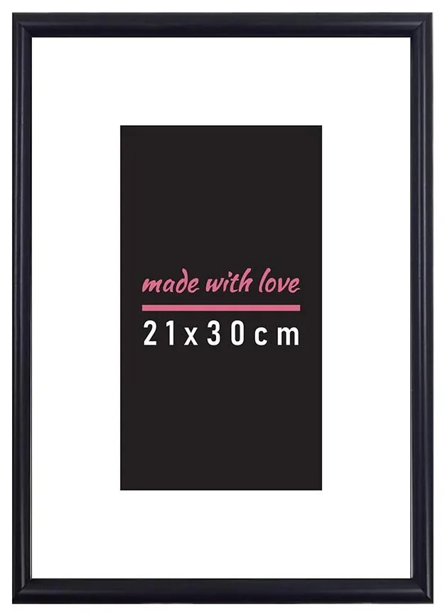 Fotorámik 21x30 čierny
