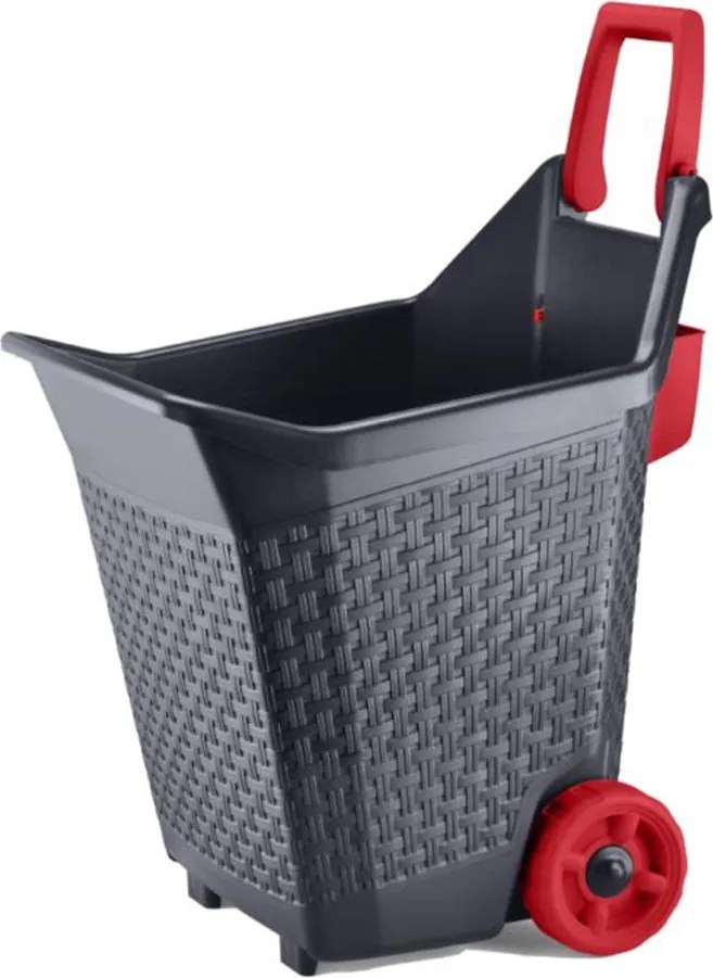 BAMA Záhradný vozík Kart BR 76L, farba čierna