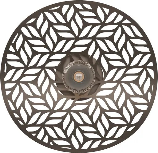 Eglo 44123 - Stropné svietidlo SWABY 1xE27/60W/230V priemer 40 cm bronzové