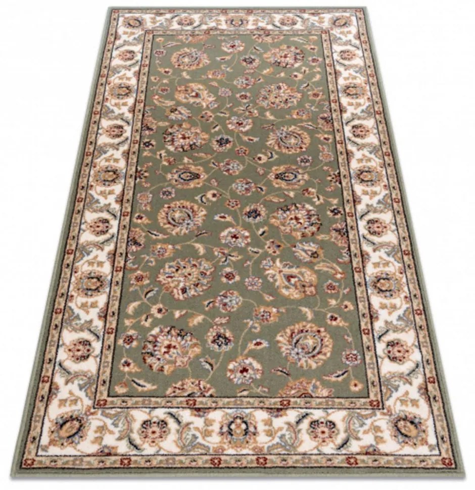Vlnený kusový koberec Nils zelený 200x300cm