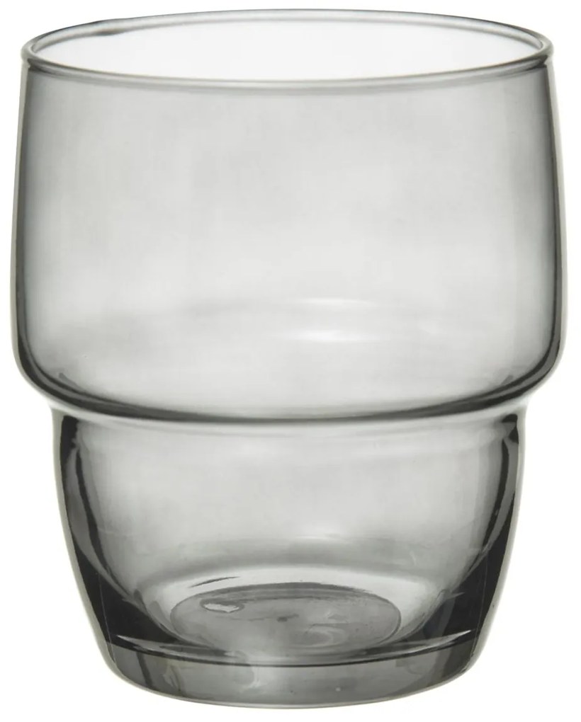 Sklenený pohár na vodu Colors 280 ml sada 6ks