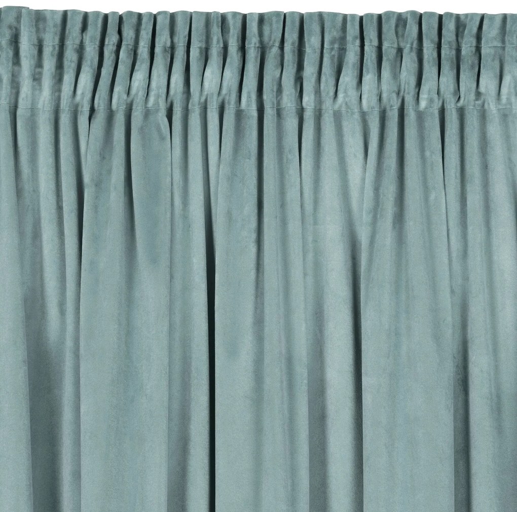 ZATEMŇOVACÍ ZÁVES NA PÁSKE ROSA 140X270 CM MENTOLOVÁ