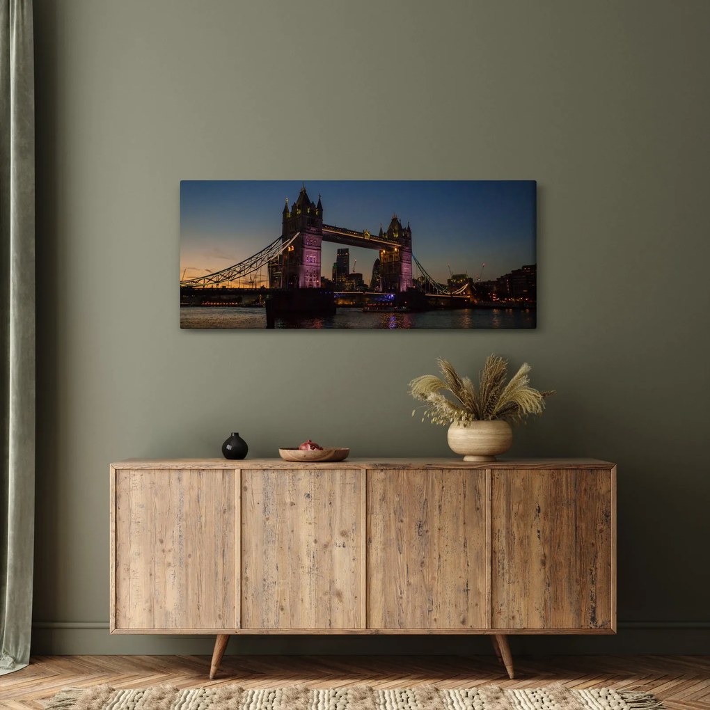Obraz - Tower bridge (120x50 cm)