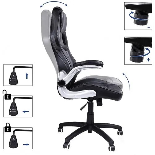 Kancelárska stolička SONGMICS OBG62B