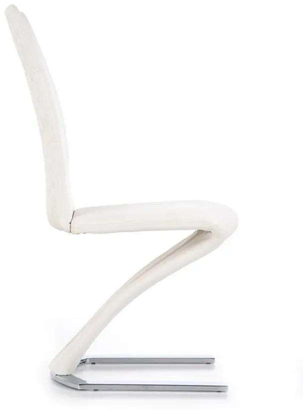 Halmar Jedálenská stolička K291, biela