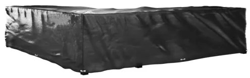 vidaXL Kryt na záhradný nábytok v tvare L 20 očiek 300x300x70 cm-
