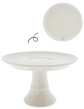 Cake stand white/Love At First Bite BL 20x12cm