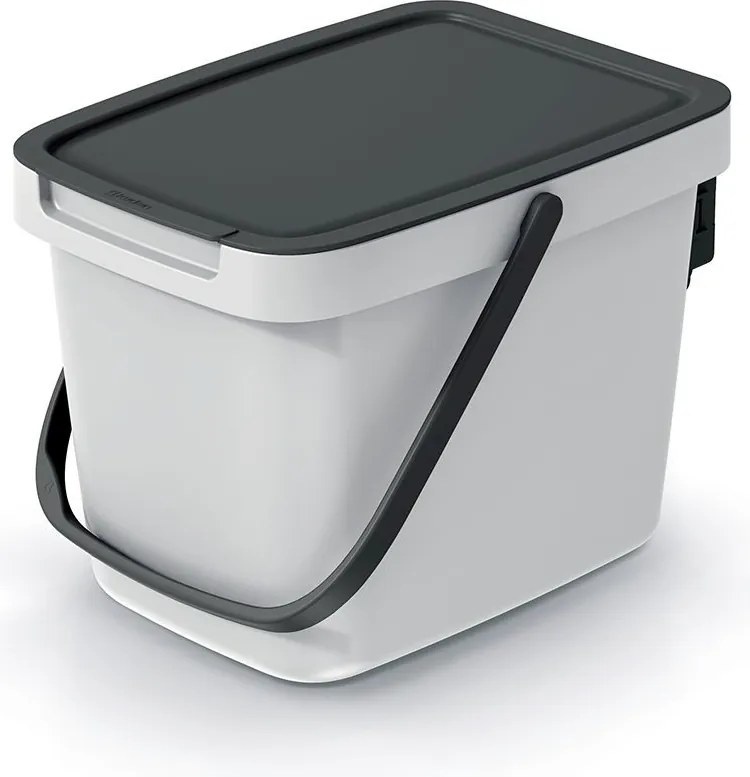 Odpadkový kôš System Collec 6 L s vekom - výber z 6 prevedení