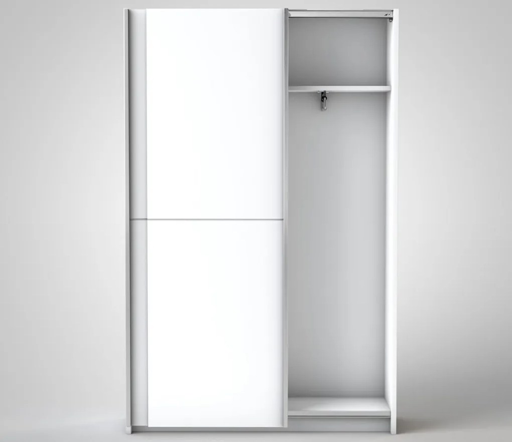 Šatníková skriňa Fast, biela