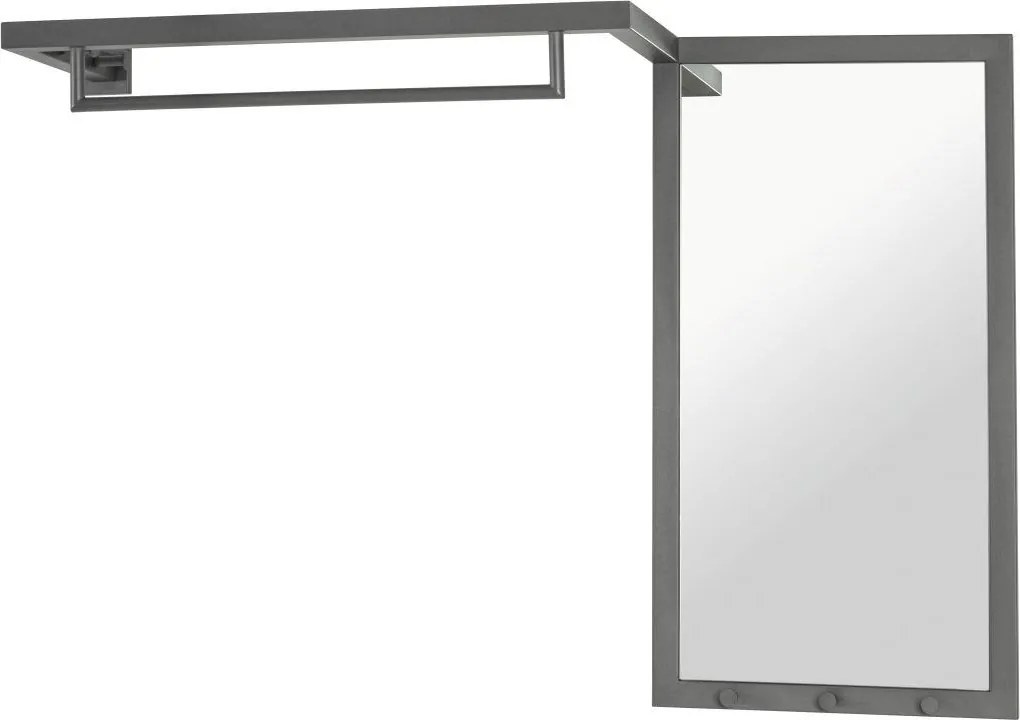 XXXLutz NÁSTENNÝ VEŠIAK, 108/75/26 cm - Online Only drobný nábytok - 001931094301