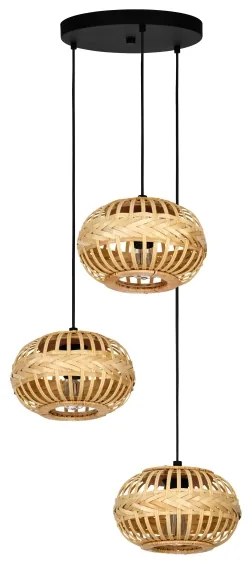 Eglo 43864 - Luster na lanku AMSFIELD 3xE27/40W/230V pr. 48 cm