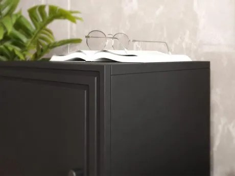 Set 2 nočných stolíkov Godzes Bis (biela + čierna) . Vlastná spoľahlivá doprava až k Vám domov. 1105885