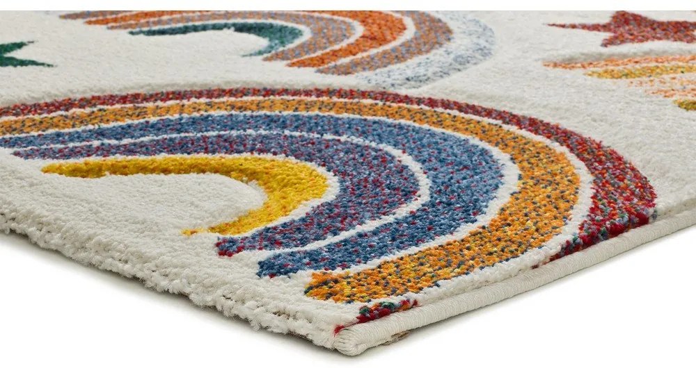 Krémovobiely detský koberec 120x170 cm Balloon – Universal