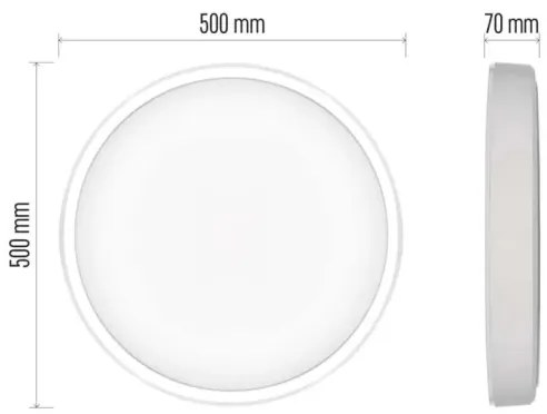 LED Stmievateľné stropné svietidlo GoSmart LED/45W/230V Wi-Fi Tuya + DO