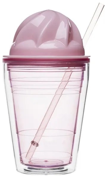 Pohár SAGAFORM Sweet Milkshake, ružový 5017173