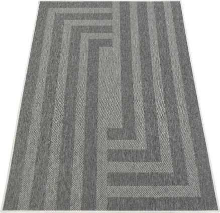 Obojstranný koberec BRUSSELS 205852/10030 sivý / krémový