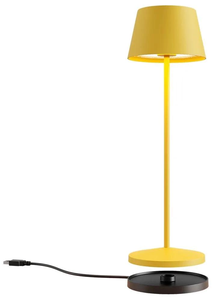 Vonkajšie stolové svietidlo REDO LA NUIT LED žltá 90212