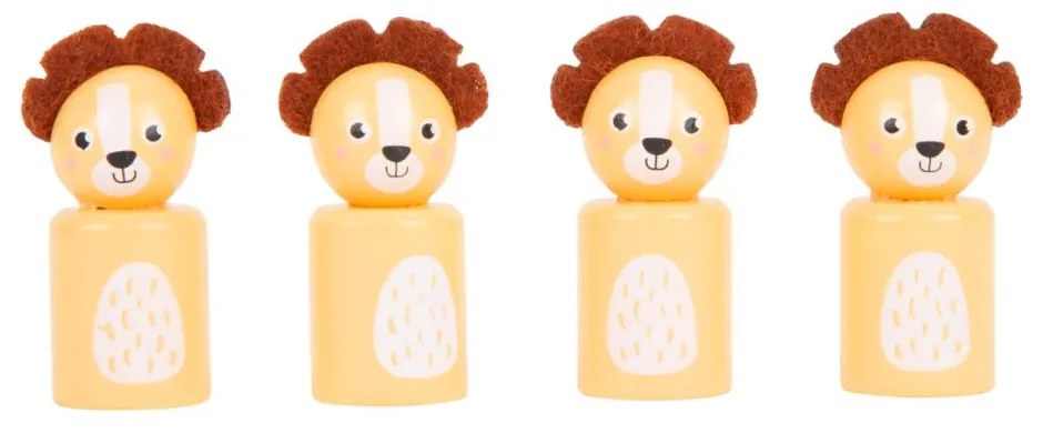 Small Foot Človeče nehnevaj sa pre 6 hráčov Safari
