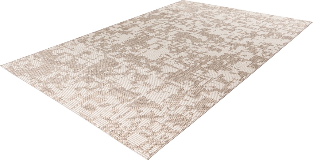 AKCIA: 120x170 cm Kusový koberec My Tallinn 542 Taupe - na von aj na doma, béžová, chodba / predsieň, Obsession