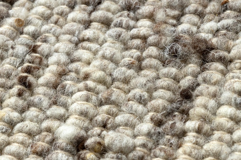 Koberec NEPAL 2100 vlnený, obojstranný, prírodný, sand/béžový