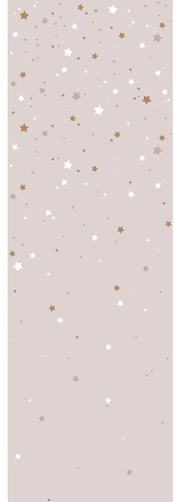 DEKORNIK Simple Stars From The Sky Powder Pink - Tapeta