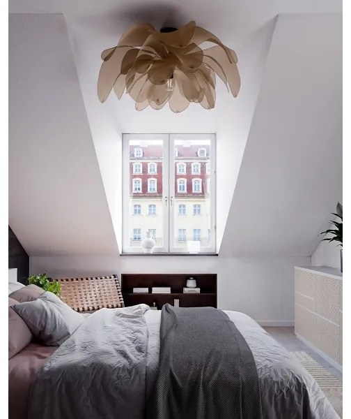 ByRydens 4202430-5507 - Prisadené stropné svietidlo LOU LOU 1xE27/8W/230V béžové