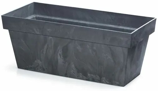 Hrantík CUBE CASE BETON EFFECT antracit 40cm
