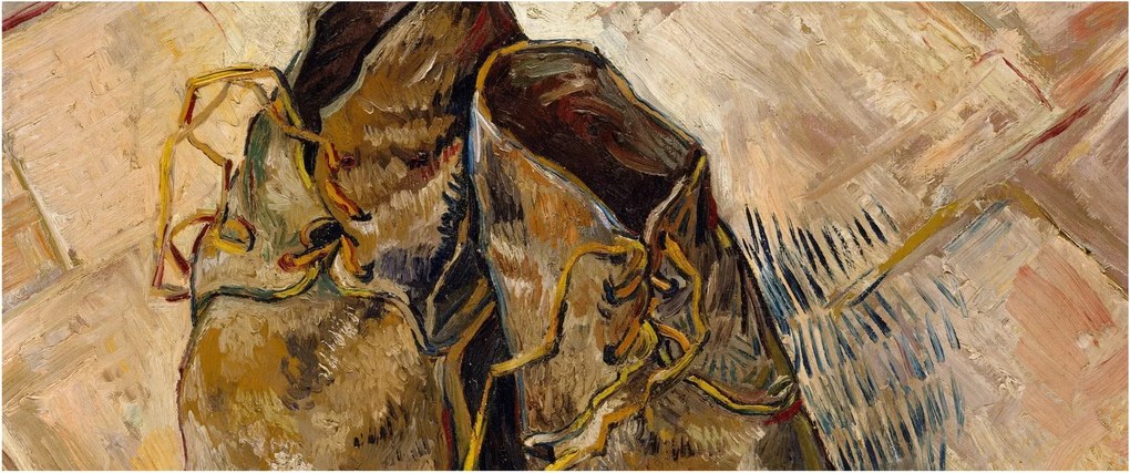 Obraz - Vincent van Gogh, Shoes, reprodukcia (120x50 cm)