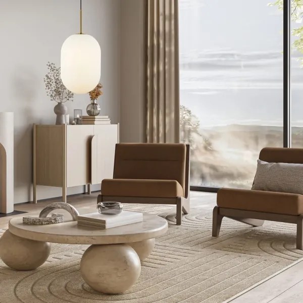 Luster na lanku ALIAS 1xE14/40W/230V pr. 24 cm zlatá