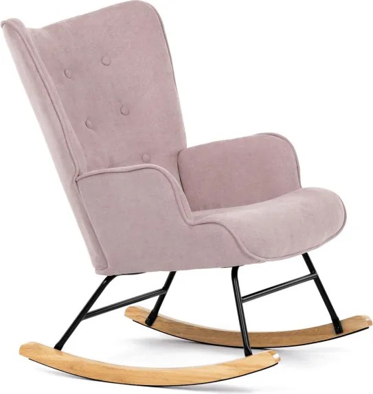 Hojdacie kreslo ružové AK-371 PINK2