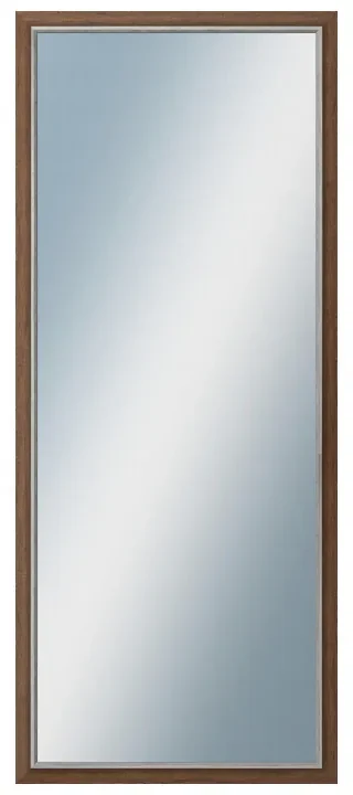 DANTIK - Zrkadlo v rámu, rozmer s rámom 50x120 cm z lišty TAIGA hnedá (3107)