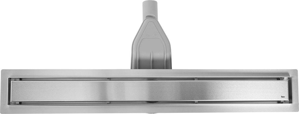 Rea Neox Superflow, odtokový žľab 60cm, brúsená oceľ, REA-G2705